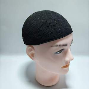 Men's New Style Melon Skin Knitted <b>Hat</b> Breathable Summer <b>Hat</b> with Arabian Style Thin Weekly <b>Hat</b> - Product Image 1