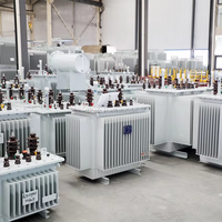 Transformateur triphasé immergé dans l'huile 1500 kVA, transformateur de distribution électrique, sous-station 20 kV, haute efficacité 0,98, garantie 3 ans