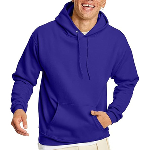 Custom Regular Fit Boxy Hoodie 2025 Winter Streetwear Pullover 100% algodón Hombres Mujeres Gimnasio Moda Marca Boutique OEM al por mayor - Product Image 1
