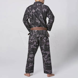 Uniforme de kimono de jiu jitsu sur mesure à bas prix uniforme de jiu jitsu brésilien en tissu de coton de meilleure qualité - Product Image 4