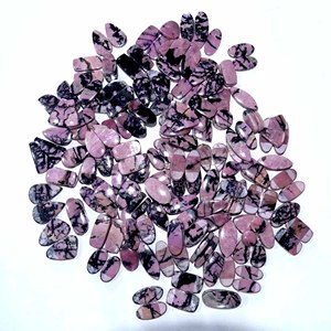 Suministro directo de fábrica, par de Rodonita Natural, piedras preciosas sueltas, piedras preciosas de cabujón cortadas para la fabricación de pulseras y collares a la venta - Product Image 6