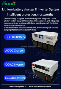 120V / 240V USA chia pha AC đầu ra biến tần-Bộ sạc AC-Bộ điều khiển Sạc MPPT-Hệ thống pin Li-ion điện áp cao - Product Image 5