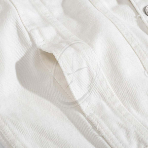 Ripped Denim Jacket for <b>Men</b> Hippie Style Winter Cardigan Top Fall Stylish Streetwear Top Trending Denim Fashion Jackets - Product Image 6