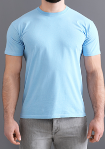 เสื้อยืดคอกลมแขนสั้นสำหรับผู้ชายแบบทางการผ้าคอตตอน100% 180กรัมน้ำหนักผ้าทอแบบไม่ทอทำจากเส้นใยไม้ไผ่ - Product Image 5