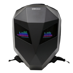 Mochila Inteligente para Motocicleta con Luces LED, Anti-Robo, Resistente, Portátil, Impermeable, Carcasa Rígida con Pantalla USB Programable - Product Image 4