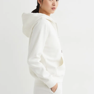 Sudadera con capucha de lana gruesa de invierno para mujer de alta calidad con cremallera Color sólido Anti-pillingbreathablehoodies para mujer - Product Image 2