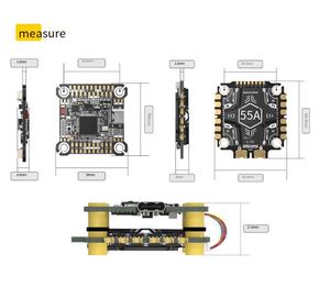 Controlador de Vuelo para Dron de Carreras FPV Speedybee F405V5 Tower 55A con ESC 4 en 1 OX32 30X30 - Product Image 2