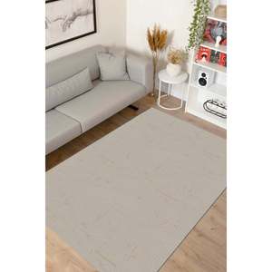 Acacia AK007 Gris Tapis texturé doux et durable Ensemble de tapis durable - Product Image 2
