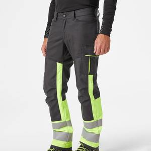 100% Polyester sécurité travail pantalon multi-poches travail sécurité pantalon hommes réfléchissant vêtements de travail pantalon sécurité pantalon - Product Image 2