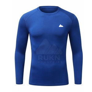 Best Choice <b>Men</b> Compression <b>Shirt</b> Long Sleeve Athletic Wear Quick Dry <b>Stretch</b> Eco-Friendly Customizable Sportswear Workout - Product Image 5
