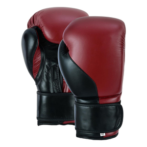 Gants de boxe d'entraînement professionnels avec sangles Velcro réglables pour un ajustement sûr et un soutien du poignet - Product Image 2