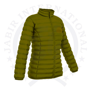 Chaqueta acolchada de mujer de alta calidad, ropa informal brillante en talla grande, chaqueta acolchada hecha a medida, precio al por mayor - Product Image 5