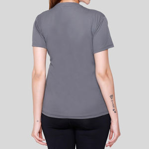 Offre Spéciale 2025 Short de sport ample pour femme avec logo personnalisé Manches courtes à séchage rapide pour l'exercice d'été - Product Image 2