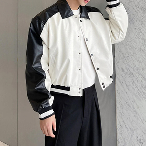 แจ็กเก็ตกันลมสำหรับผู้หญิงเสื้อแจ็กเก็ตเบสบอลทีมตัวแทนออกแบบได้ตามต้องการสำหรับฤดูหนาว - Product Image 3