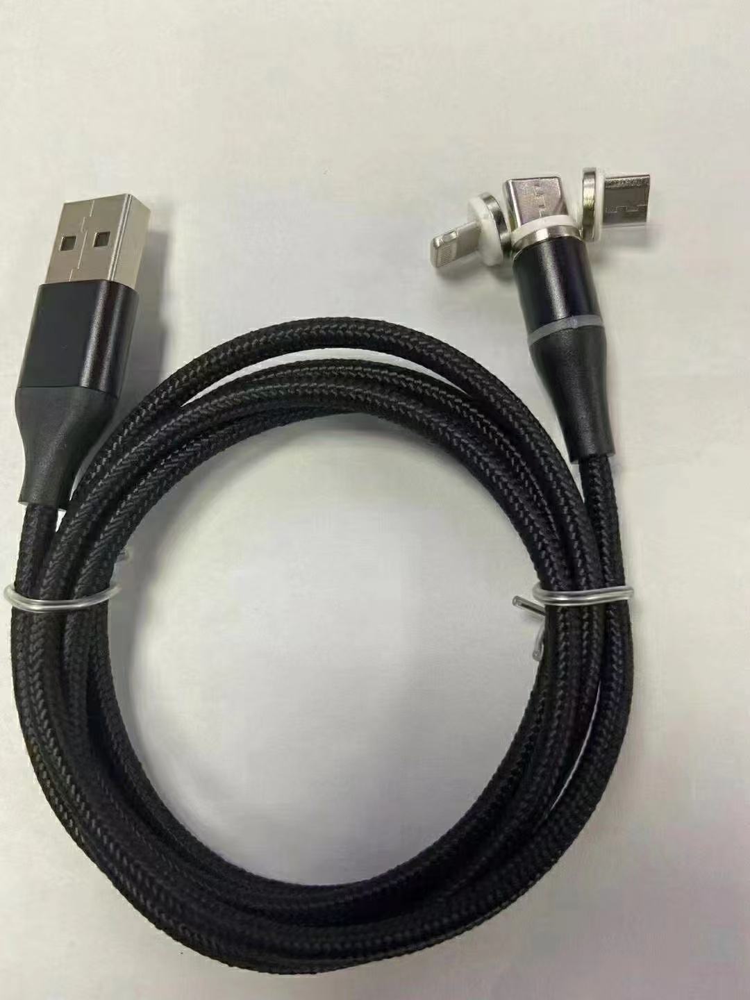 1 meter magnetic cable - black [without head]