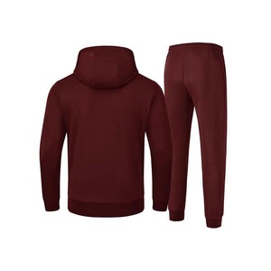 100% Cotton Fleece Fabric Comfortable Breathable Latest Style Tracksuits Custom Logo Design Tracksuits for <b>Adults</b> High Quality - Product Image 2