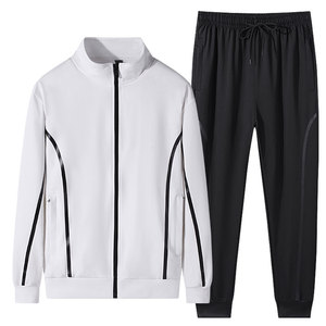 Hot Selling Men Blank Design Tracksuits Breathable Casual 100% Cotton <b>Track</b> <b>Field</b> Zipper Training Eco-Friendly Breathable - Product Image 5