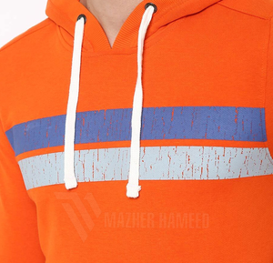 เสื้อมีฮู้ดเฮฟวี่เวทยูนิเซ็กส์เสื้อมีฮู้ดผ้าฝ้ายโอเวอร์ไซส์ออกแบบโลโก้ได้ตามต้องการ - Product Image 3