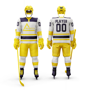 High Quality <b>Ice</b> Hockey Jerseys Custom Team Uniforms Heat-Transfer Printed OEM Service - Product Image 2