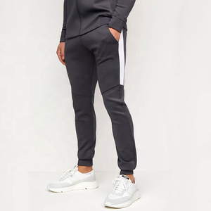 Conjunto de chándal con logotipo personalizado para hombre, ropa para trotar, chándales para hombre, color sólido, venta al por mayor - Product Image 3