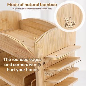 Mangowood Makeup Organizer Lipstick Holder Brush Rack Cosmetic Storage Organizer Multi-Function <b>Make</b> <b>up</b> Box Stand for <b>Vanity</b> - Product Image 5