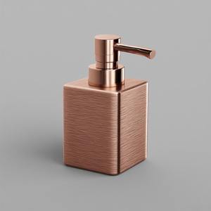 Dispensador de Jabón de Metal Moderno y Lujoso con Diseño Elegante para una Decoración Premium, Proporciona una Hermosa Textura, Alta Resistencia y Facilidad de Uso - Product Image 1