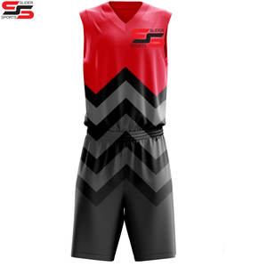Uniformes de basket-ball réversibles personnalisés pour votre propre équipe Ensemble de maillots de basket-ball vêtements de sport - Product Image 3