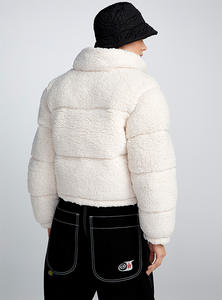 Chaquetas Sherpa con Cierre para Mujer al por Mayor, MOQ Bajo, Nuevo Artículo 2026, Material Transpirable de Alta Calidad, Chaqueta Sherpa para Mujer, OEM - Product Image 5