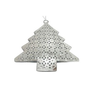 Árbol colgante de Metal tradicional, adorno de Navidad, accesorios colgantes decorativos para árboles de vacaciones, fiesta festiva, decoración del hogar - Product Image 1