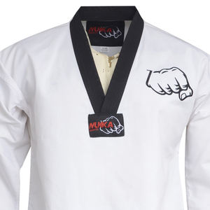 Factory Wholesale Custom Logo Karate Wear <b>Martial</b> <b>Art</b> Uniform For <b>Martial</b> Karate Training Competition Uniform Set - Product Image 3