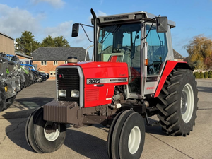 รถแทรกเตอร์ฟาร์ม 95 แรงม้า Massey Ferguson 3075 ขับเคลื่อน 4 ล้อ รถแทรกเตอร์การเกษตร Dynashift รถแทรกเตอร์มือสองสำหรับขาย รถแทรกเตอร์ฟาร์มมือสอง mf 3075 ขับเคลื่อน 4 ล้อ - Product Image 3
