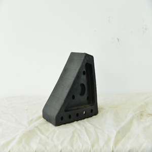 Lightweight Durable Parking Equipment Carport Solid Rubber Wheel Chock For Wheelbarrow And Garden <b>Cart</b> Sample Available - Product Image 3