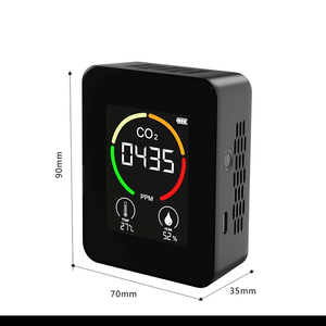 Monitor de Calidad del Aire Portátil AEK-Tech ZN-MT03, Detector de CO2 con Medición de Temperatura y Humedad - Product Image 4