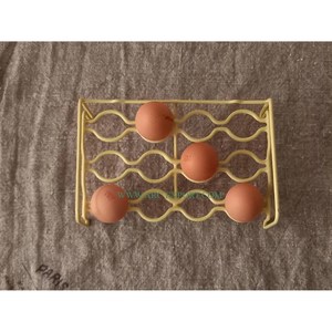 Soporte para Huevos de Hierro Fundido de Alta Calidad, Pulido Brillante, Tipo Vertical, Soporte de Almacenamiento para 12 Huevos - Product Image 4
