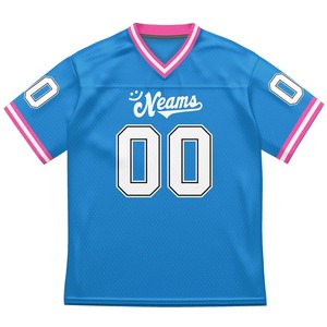 2025 nueva llegada diseños personalizados 100% poliéster mejor calidad fútbol americano práctica Jersey malla fútbol americano Jersey - Product Image 2