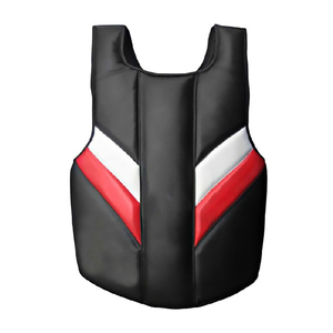 Protège-poitrine Arts martiaux et protecteur de boxe, bouclier côtelé Muay Thai MMA pour l'entraînement Taekwondo - Product Image 2