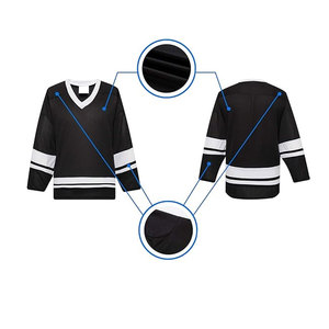 เสื้อเจอร์ซีย์สำหรับฝึกซ้อมฮ็อกกี้น้ำแข็งขนาดพลัสไซส์ออกแบบได้ตามต้องการ - Product Image 5