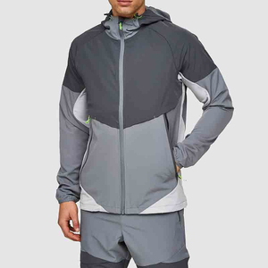 Veste coupe-vent de style célébrité Instagram pour hommes, prix d'usine, faible MOQ, col montant avec fermeture éclair, manteaux - Product Image 6