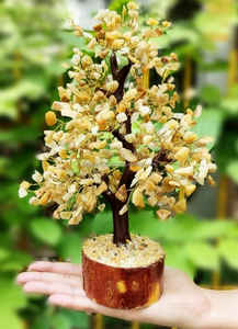 Vente en gros 300 puces de pierres précieuses d'aventurine jaune de qualité naturelle supérieure pour la décoration intérieure Feng Shui et la guérison naturelle du Reiki - Product Image 2