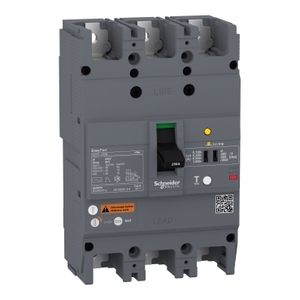 Interruttore Automatico SCHNEIDER ELECTRIC Easypact EZCV250N-TMD-250 A-3 Poli, Prodotto 3D - Product Image 1