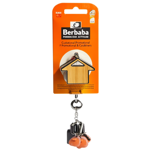 Portachiavi Personalizzato in Bambù Bernd, Gadget Promozionali e Moschettoni Personalizzabili - Product Image 2