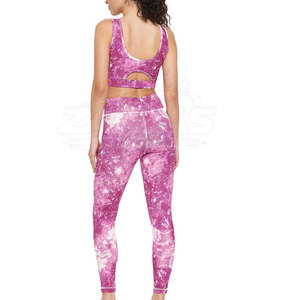 Conjuntos de Yoga para Mujer Hechos en Pakistán, Ropa Deportiva, Precio Razonable, Último Diseño, Transpirable, de Secado Rápido - Product Image 4