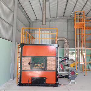 Incinérateur de déchets hospitaliers à exploitation propre, incinérateur à combustion à double chambre, installation de traitement des matériaux médicaux contaminés - Product Image 1