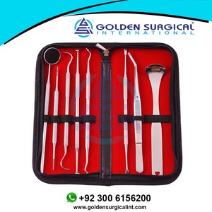 ชุดเครื่องมือแกะสลักขี้ผึ้งฟันสเตนเลสอเนกประสงค์8ชิ้น/เซ็ตชุดเครื่องมือทันตกรรมชุดเครื่องมือผ่าตัด - Product Image 2