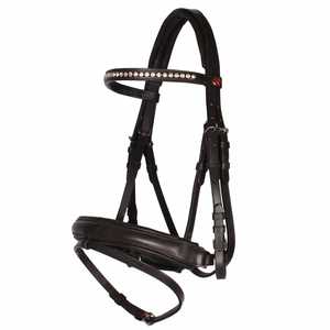 Bride de cheval en cuir véritable de haute qualité Bride de cheval en cuir véritable de haute qualité Bride de cheval en cuir véritable personnalisée - Product Image 5