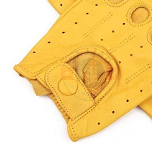 Gants de sécurité en cuir véritable pour homme, de haute qualité, sur mesure - Product Image 5