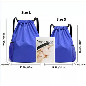 Bolsas Personalizadas con Cordón, Estilo Mochila, Reutilizables, Impermeables, con Logotipo Impreso de Alta Calidad, en Oferta - Product Image 5