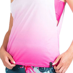 Novedad de 2024, camisetas sin mangas con cuello redondo para mujer, tela de punto transpirable personalizada de alta calidad, estilo único - Product Image 4