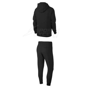 Conjunto Deportivo Informal de Lona para Mujer, Invierno, Color Sólido, 100% Algodón, Secado Rápido, Mangas Largas - Product Image 4