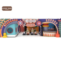 Maison de jeu de rôle personnalisée aire de jeux intérieure pour enfants jeux doux pour enfants supermarché jeu de simulation aire de jeux intérieure maison de jeu de rôle